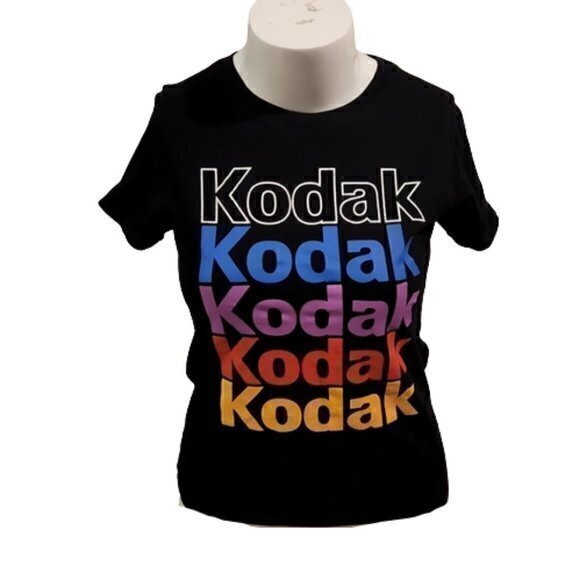 Kodak Multi Colored Kodak Short Sleeve Shirt  Size M
